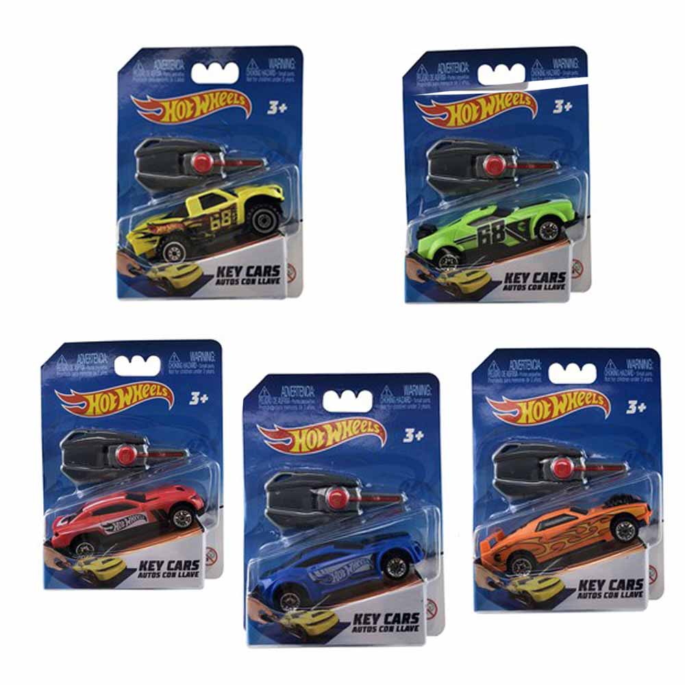 Chave Lancadora Com Carrinho Hot Wheels Sortido Fun Divirta Se