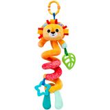 Pelucia Infantil 50 Cm Bubazoo Mola De Atividades Leao Laranja Buba