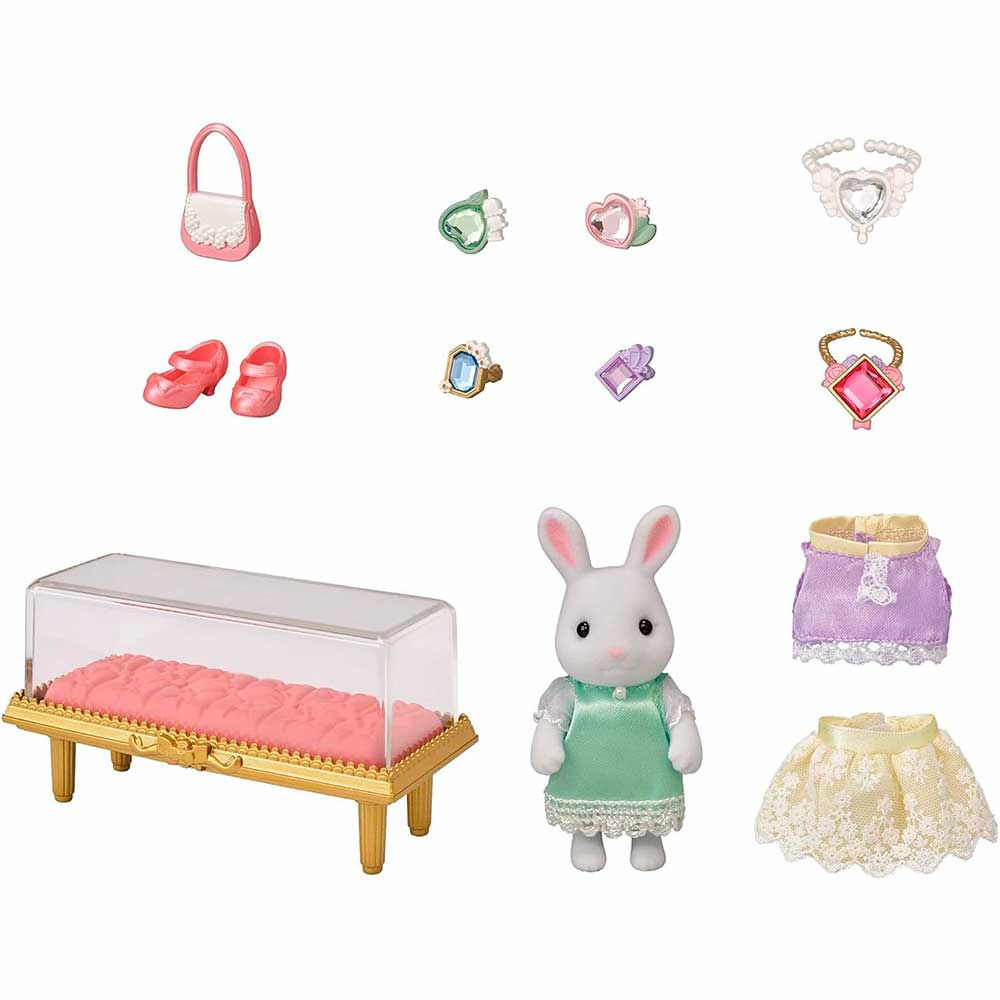 Figura Com Acessorio Sylvanian Families Joias E Pedras Epoch Magia