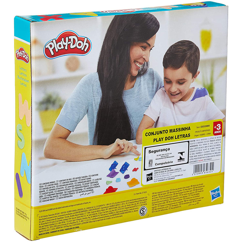 Plastilina Play Play Doh Letras Carrefour Moldes Play Doh Letras Y