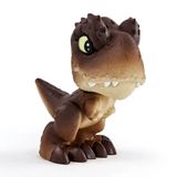 Figura Articulada Jurassic World Mini Baby Dinos T Rex Marrom Pupee