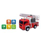 Caminhao De Friccao Bombeiro Luz E Som Dm Toys