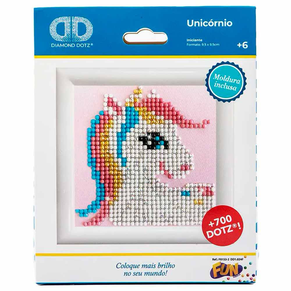 Conjunto De Artes Infantil Dotzies Unicornio Fun Divirta Se