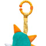 Pelucia Infantil 32 Cm Bubazoo Treme Treme Dino Verde Buba