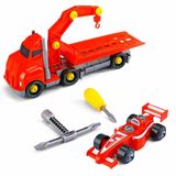 Caminhao Com Acessorios Senninha Truck 43 Pecas Pakitoys