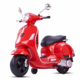 Moto Eletrica Infantil Vespa Gts 6v Vermelha Zippy Toys