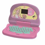 Laptop Infantil Eletronico Bilingue Barbie Charm Tech Candide