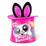 Pelucia Interativa Pets Alive Magic Bunnies Coelho Preto Candide
