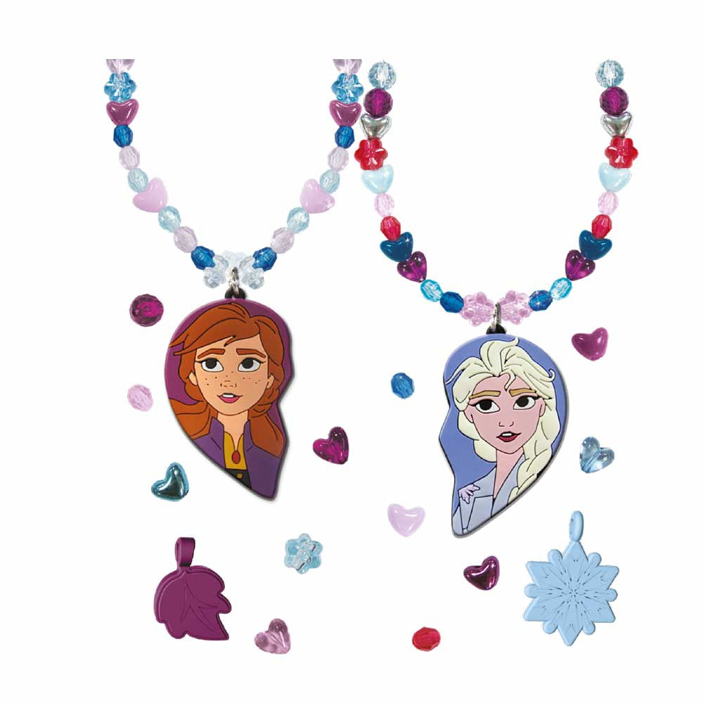 Kit Infantil Disney Frozen Pulseiras E Colares Com Pingentes Toyng