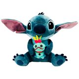 Pelucia Infantil 33cm Disney Lilo E Stitch Stitch E Scrump Fun Divirta Se