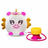 Pelucia Inflavel Little Biggies Unicornio Branco Multikids