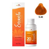 Kit Beleza Ruiva Encanto Colors 9.40 E Oxigenada 20vol 6%