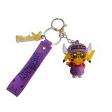 Chaveiro 3d Pikachu Roxo Com Mosquetão Estojo Bolsa Mochila