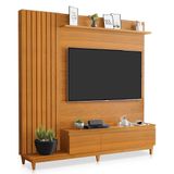 Estante Home Theater Jacarta Freijó Para Tv Até 65 - Móveis Luapa Freijó