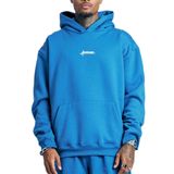 Moletom Canguru Oversized Approve Timeless Azul