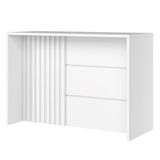 Bancada Ilha Gourmet Ripada Americana Branco - Móveis Henn Branco
