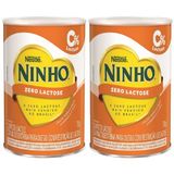 Kit 2 Composto Lacteo Ninho Zero Lactose 700g Cada