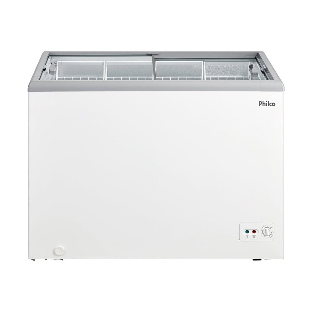 Freezer Horizontal 295 Litros Philco 2 Em 1 9 Níveis De Temperatura Pfh310eb