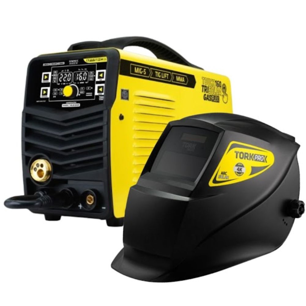 Inversor Trisolda 160a Kab160 + Máscara Solda Automática 4k