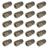 Kit 20 Unidades Engate Rápido Fêmea 1/4 Para Compressor