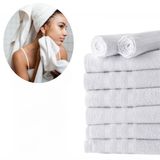 Toalha Rosto Branca Absorvente E Charmosa Ideal Sua Casa E