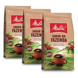 Café Melitta Sabor Da Fazenda Kit 3 Pacotes De 500g Cada
