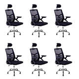Cadeira Escritório Executiva Diretor Relax Ergonômica Com Apoio De Cabeça - 6