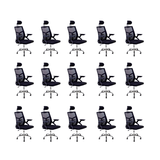 Cadeira Escritório Executiva Diretor Relax Ergonômica Com Apoio De Cabeça - 15