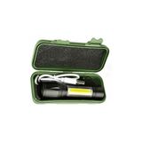 Lanterna Tática Recarregável Usb Mini Lanterna Led T6 Zoom
