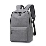 Mochila Casual Dk 25l Resistente A Água Unissex Cinza