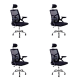 Cadeira Escritório Executiva Diretor Relax Ergonômica Com Apoio De Cabeça - 4