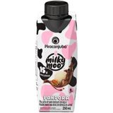 Bebida Láctea Milk Moo Pandora Sabor Chocolate Com Avelã E Brigadeiro Branco 250ml