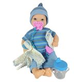 Boneco Naninha Angels Com Cheirinho Fofinha Menino Xixi