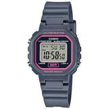 Relógio Casio Feminino Ref: La-20wh-8adf Infantil Digital Cinza