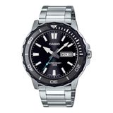 Relógio Casio Masculino Ref: Mtd-125d-1a3vdf Esportivo Prateado