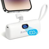 Carregador Portátil Power Bank 5000mah - Branco
