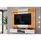 Painel Home P/ Tv Até 65 Pol Ben C/ 2 Portas 160x153cm Bali/cedro - Dj Móveis