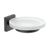 Saboneteira Up Matte Design Elegante Preto Matte