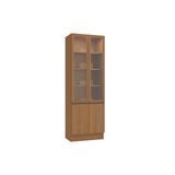Cristaleira De Cozinha Maxxi G756 C/ 4 Portas (2 C/ Vidro) 80cm Canela - Kappesberg