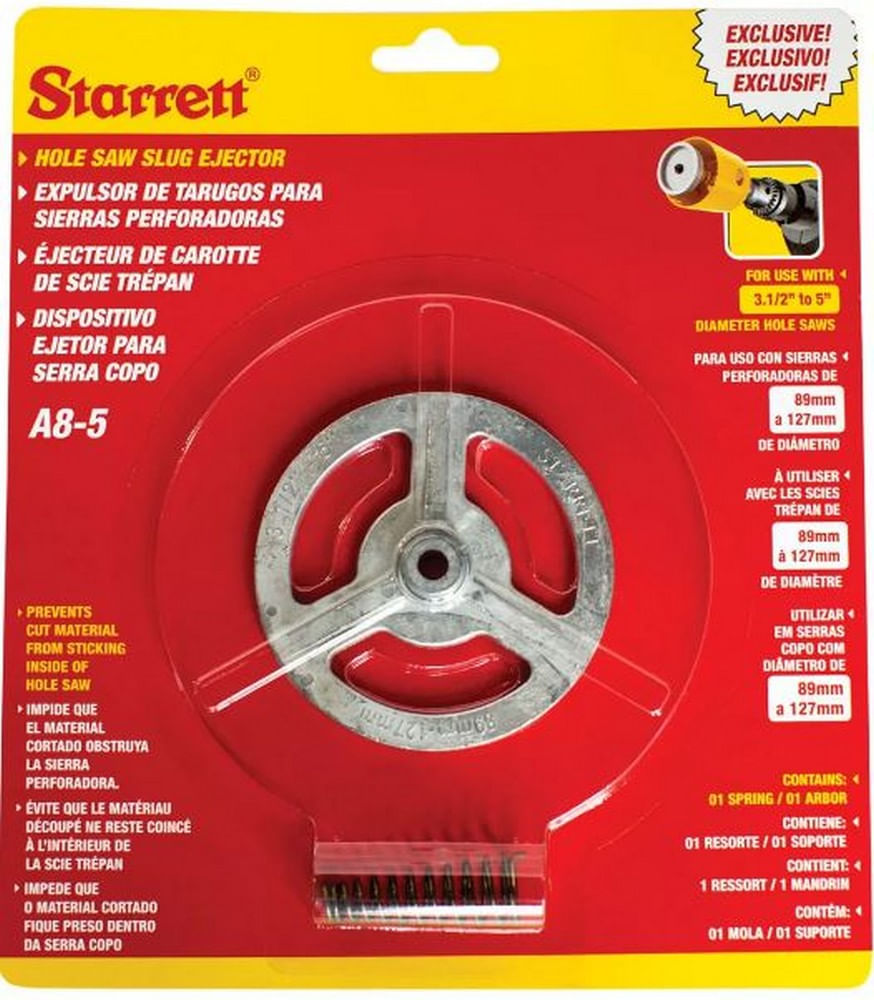 Ejetor Para Serras Copo 089 A 127mm Starrett Ka8-5