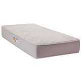 Colchão Solteiro Espuma Visco Gel A Vácuo Molas Ensacadas Pocket Vitagel Max Anatomic Double Face Bed In Box (88x188x25) - Castor