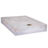 Colchão Casal Espuma Visco Gel A Vácuo De D33 Vitagel Space Double Face Bed In Box (138x188x24) - Castor