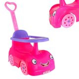 Carrinho Aconchego Para Bonecas Com Empurrador Colorido