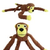 Macaco Mordedor De Brinquedo Para Pets Grande Alivia Stress