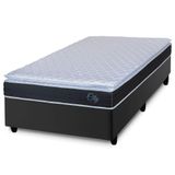 Cama Box Solteiro Colchão Molas Ensacadas City Pillow Hellen