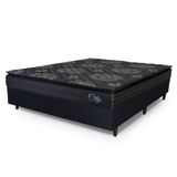 Cama Box Casal Queen Colchão City Pillow Top Hellen
