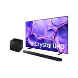 Smart Tv 75” Crystal Uhd 4k U8100f 2025 + Soundbar Hw-q800f Combo