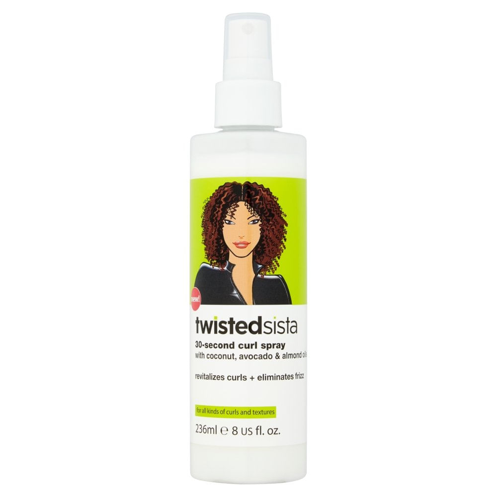 Curl Spray Twisted Sista 30 Second Coconut Abacate 250ml