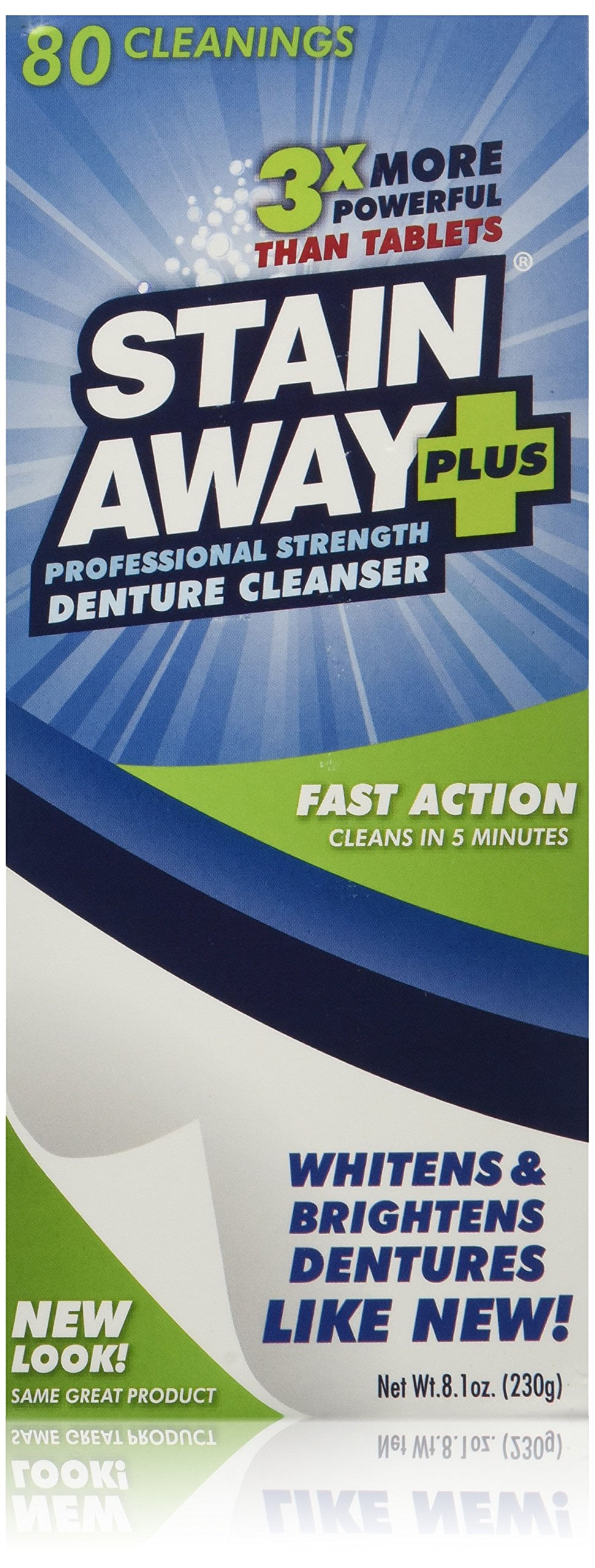 Limpador Dental Stain-away Plus 240 Ml (pacote Com 3)