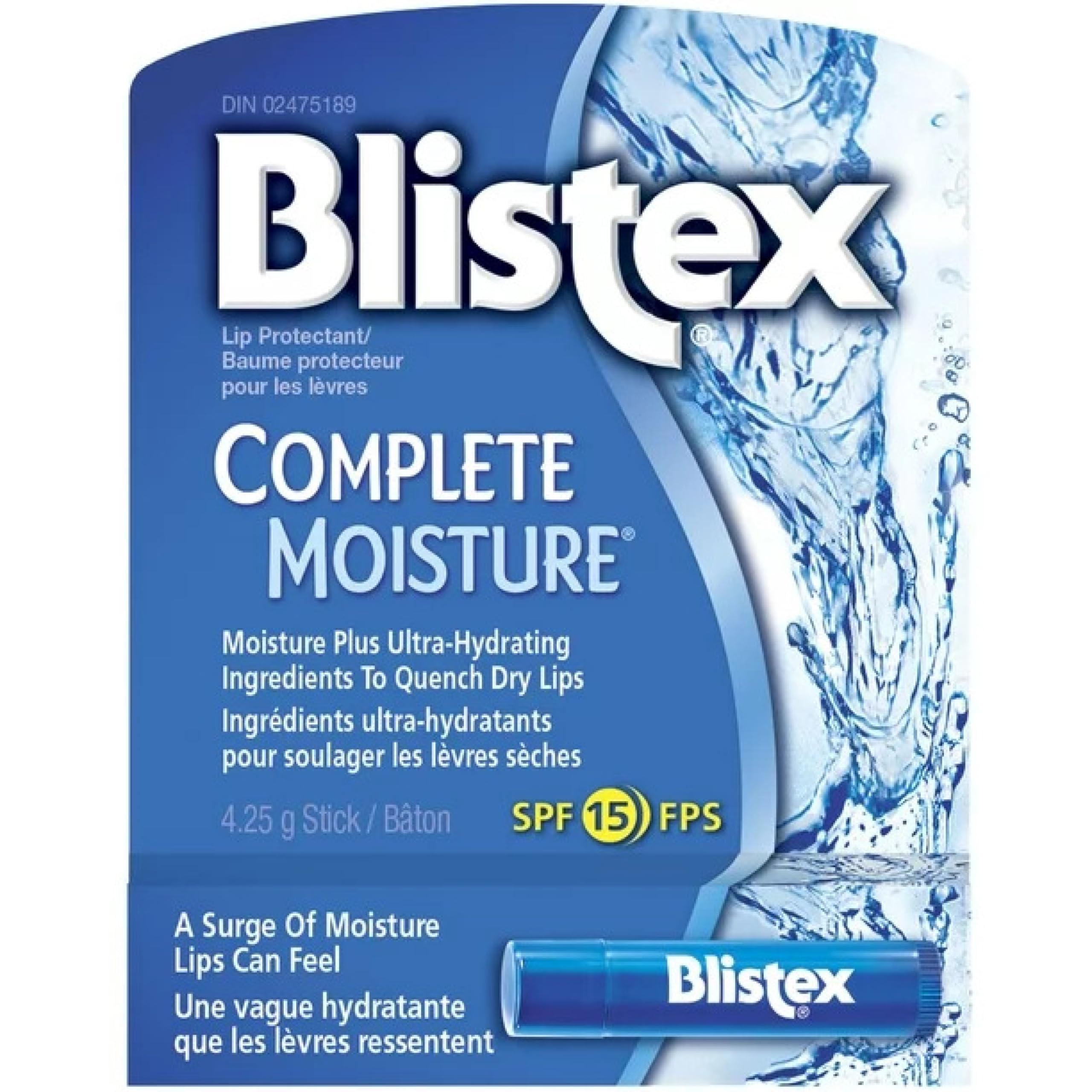 Bálsamo Labial Blistex Complete Moisture 4,4 Ml (pacote De 12)